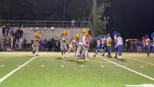 Kemonie Peebles 10-yard TD run for Petersburg in 21-0 win over Hopewell