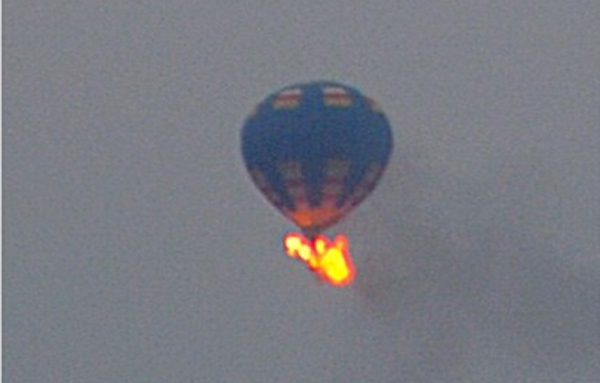 balloon fire