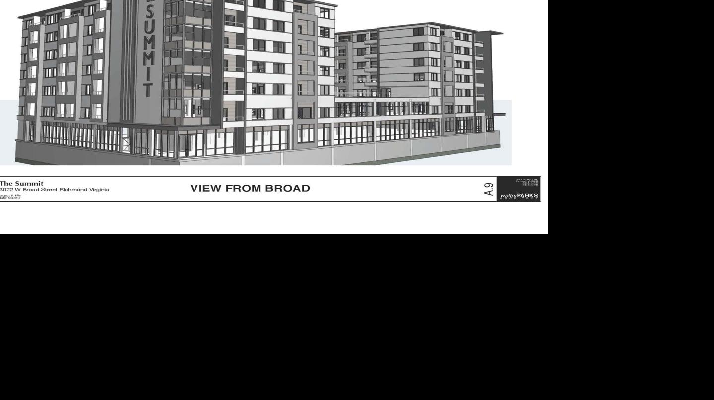 166 Unit Apartment Building Planned For West Broad Street In