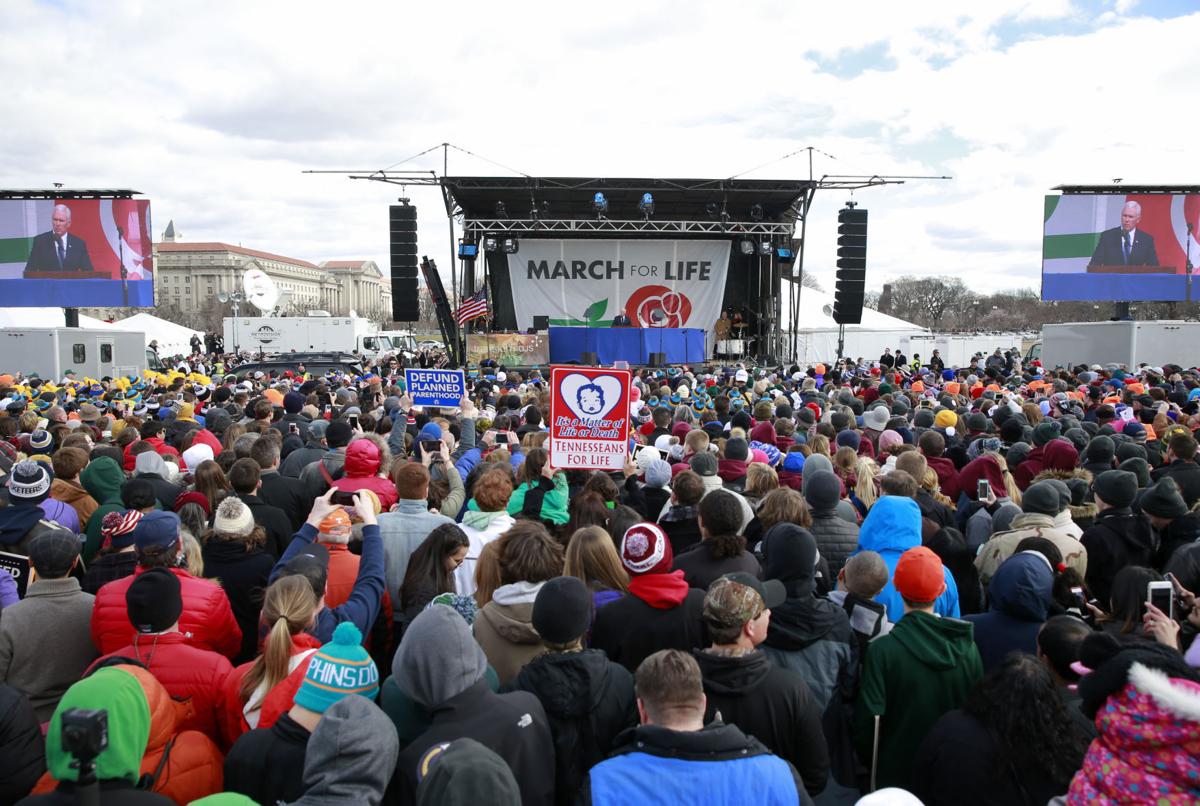 Virginians rally against abortion at March for Life in Washington | Virginia Politics ...
