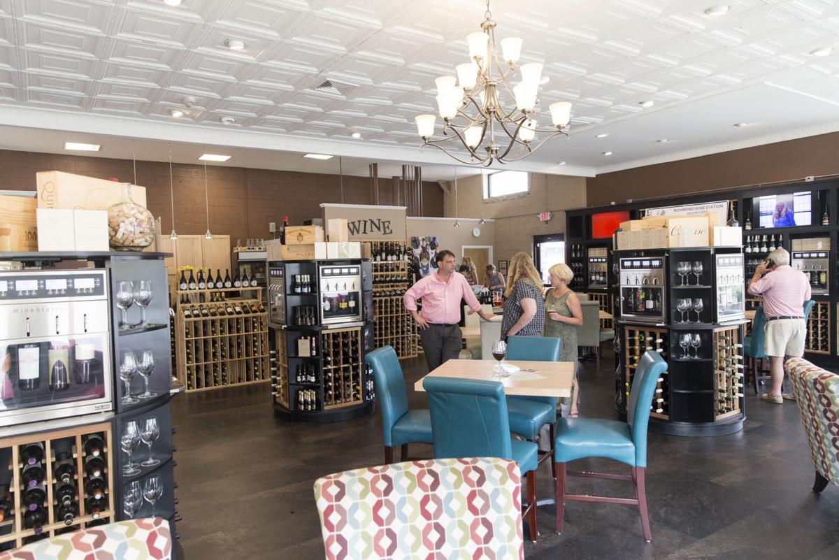 Richmond Wine Station in Scott's Addition where you can sample 300