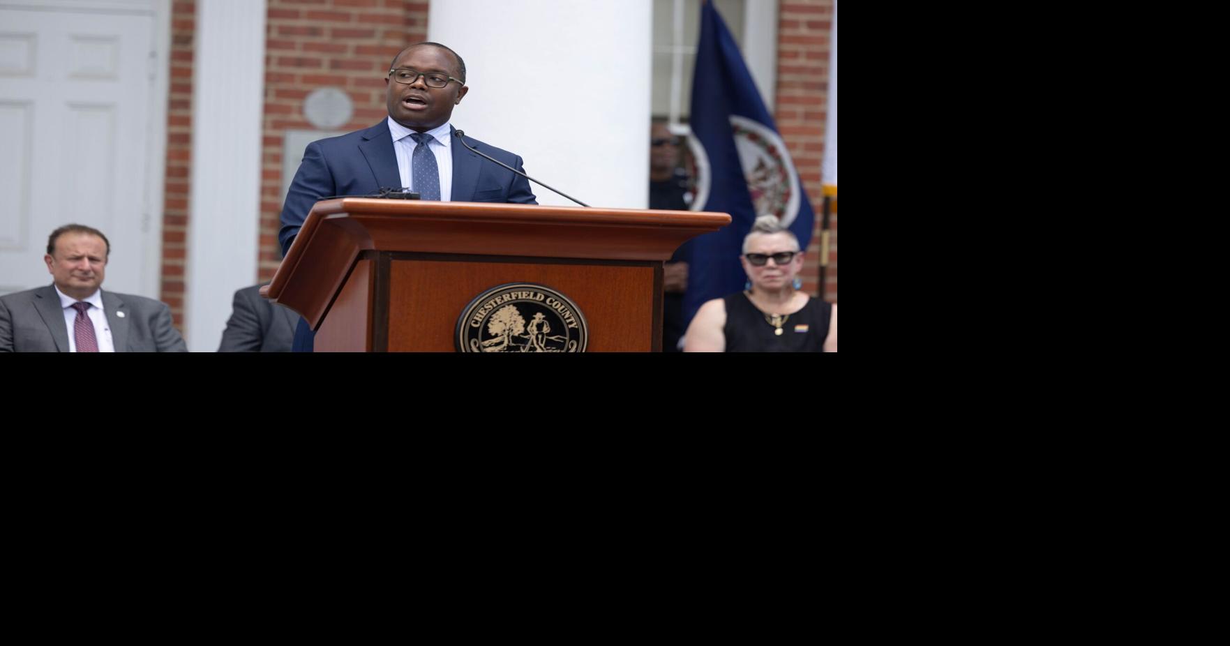 Photos: Chesterfield County introduces new county manager
