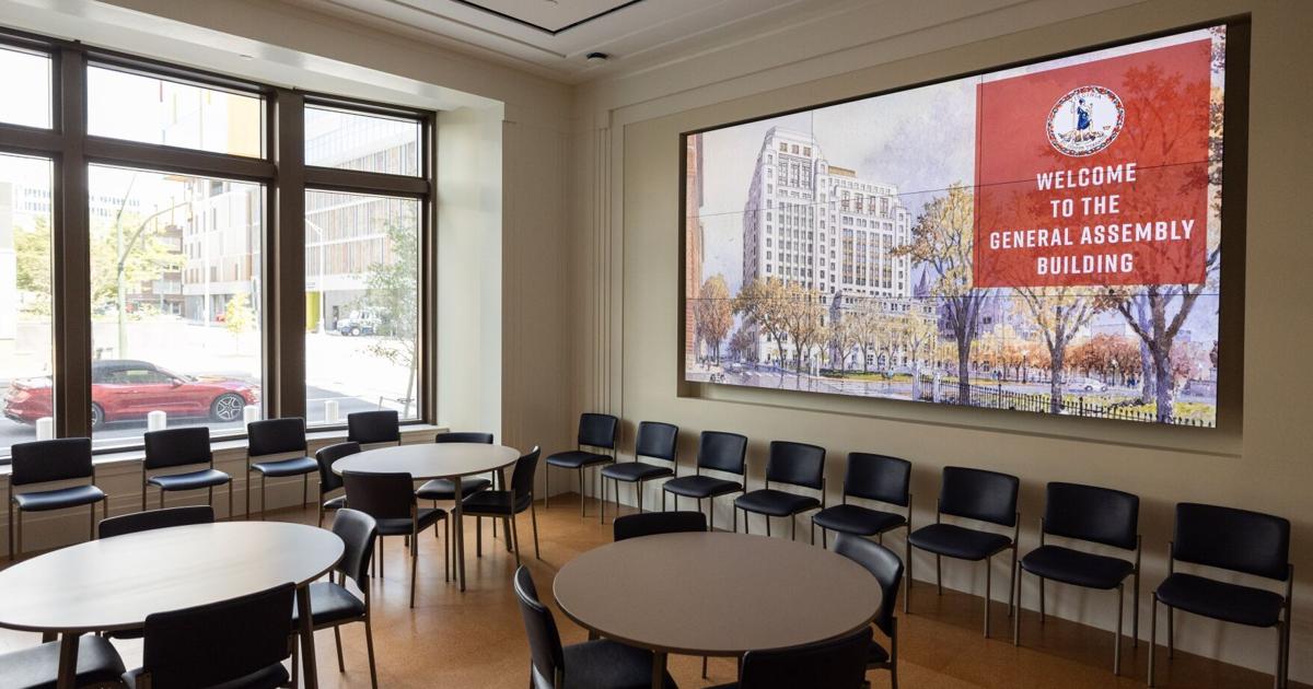 Virginia legislature moves into new home at Capitol Square
