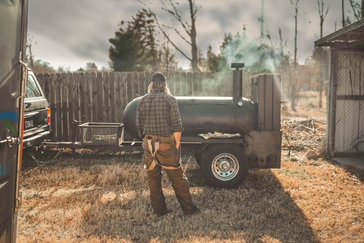 Smoke in Chimneys: Ty Walker smoking trout