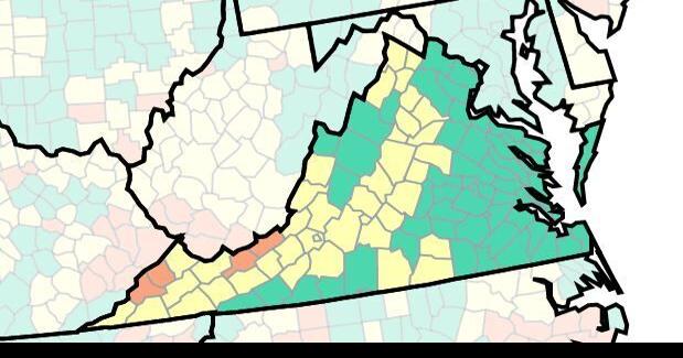 COVID cases in Virginia are down to lowest level in five months