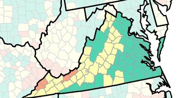 COVID cases in Virginia are down to lowest level in five months COVID cases in Virginia are down to lowest level in five months