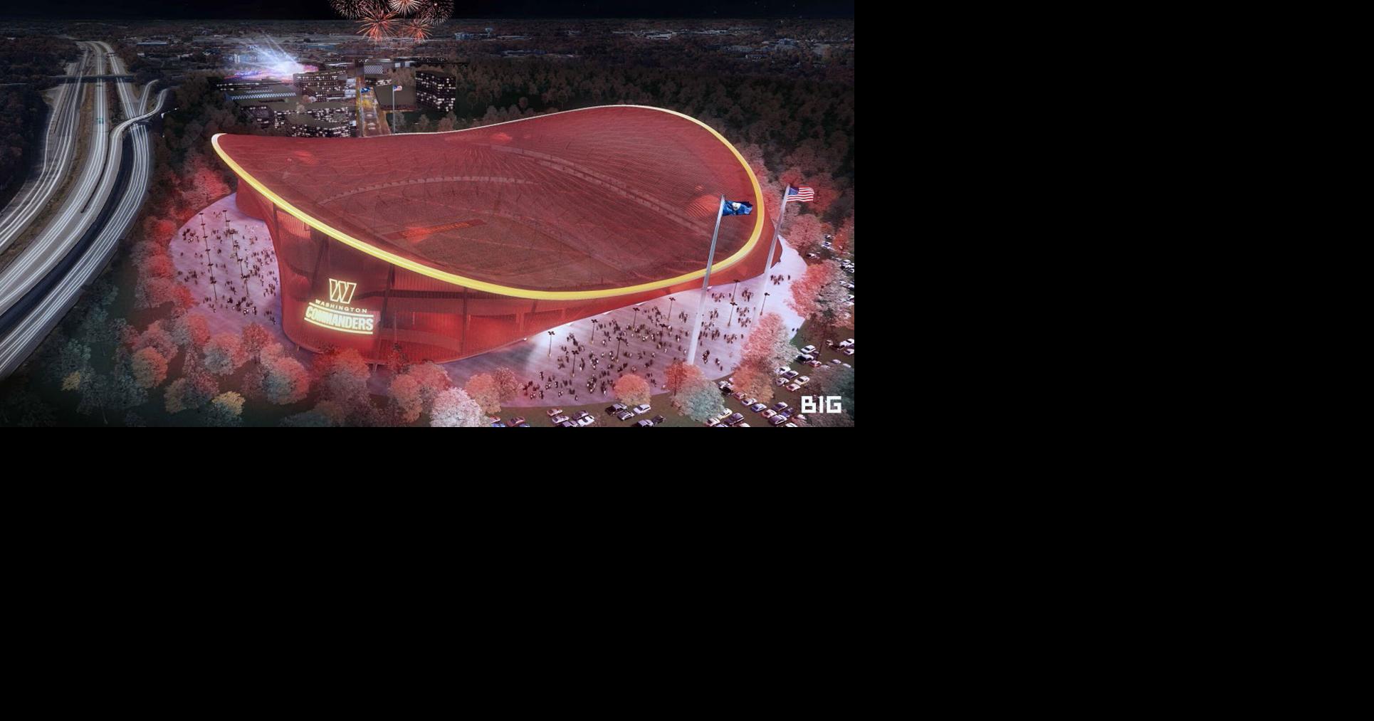 PHOTOS Renderings of proposed new stadium for the Washington Commanders