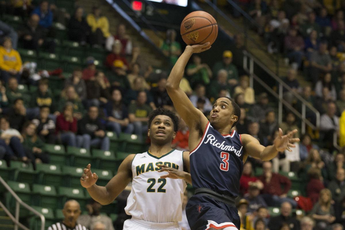 With T J Cline In Foul Trouble Richmond Falls At George Mason