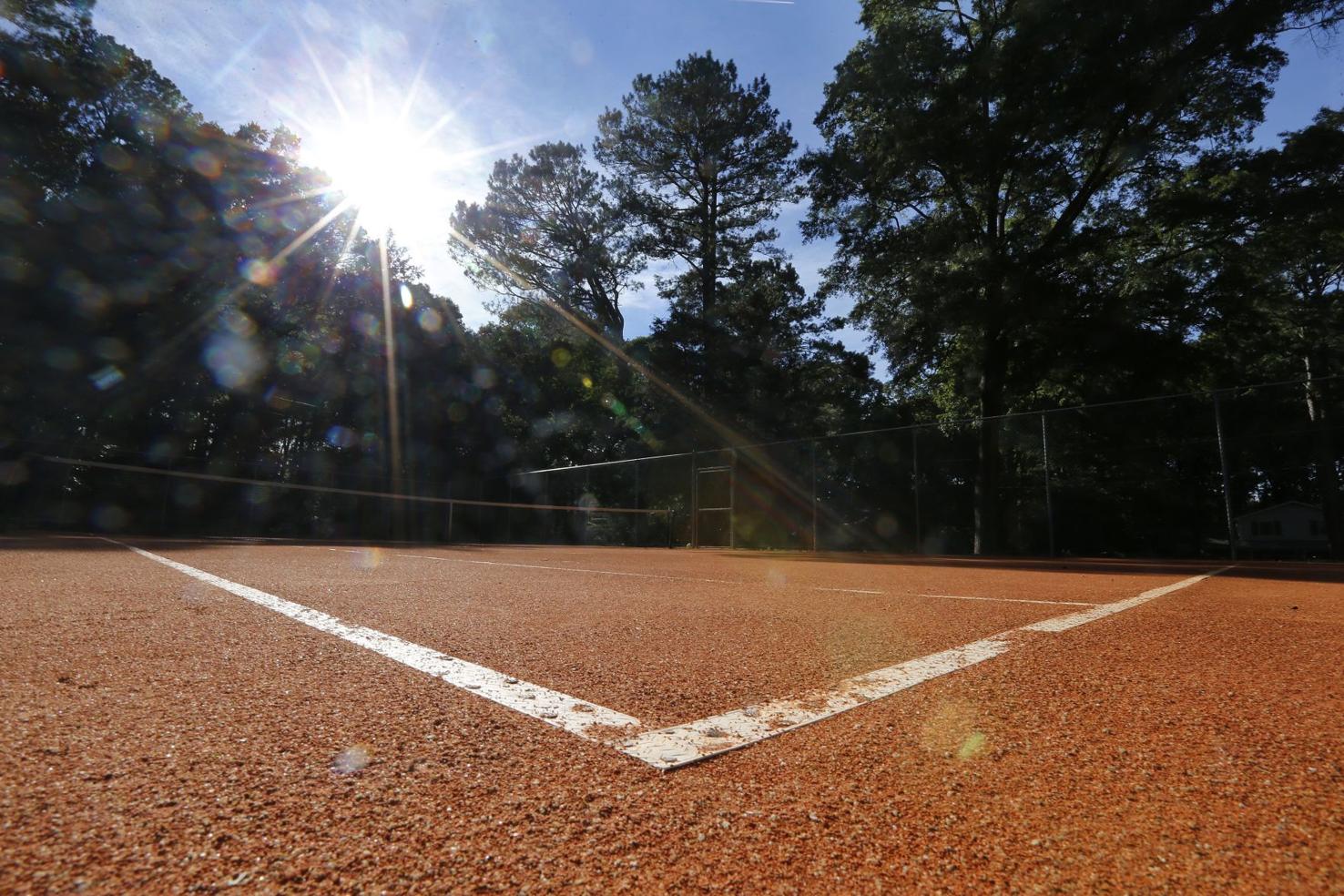 How a rare red clay tennis court is uniting the Richmond tennis community