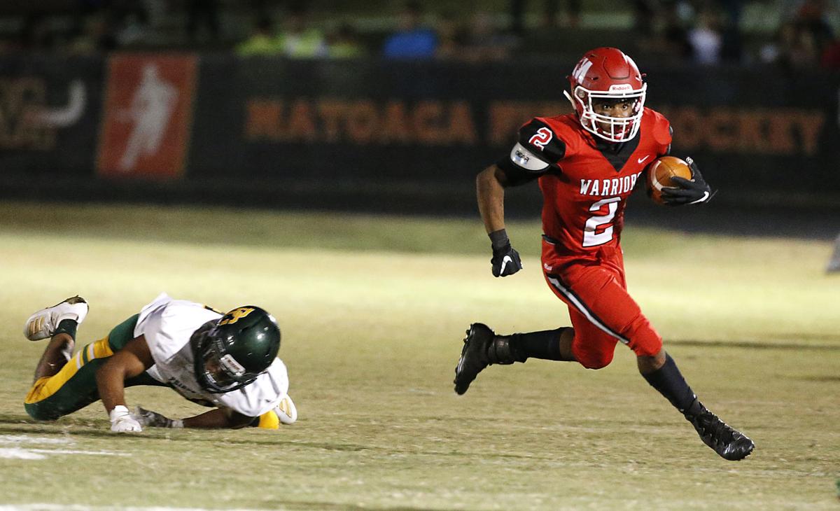 Marcus Dreher runs for 5 touchdowns in Matoaca's 3314 win over No. 10