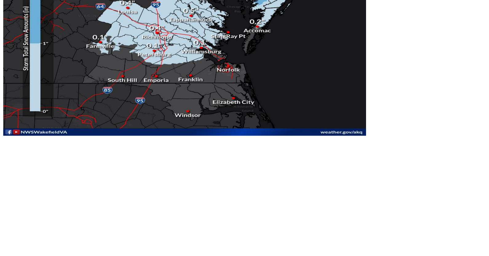 Half-inch of snow possible, frigid temperatures likely Sunday in greater ...