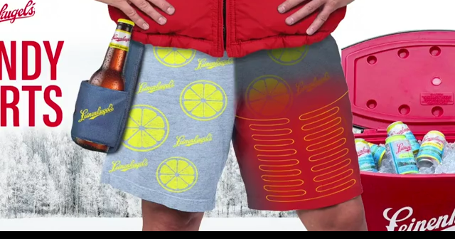 The fashion statement we never saw coming Heated shorts