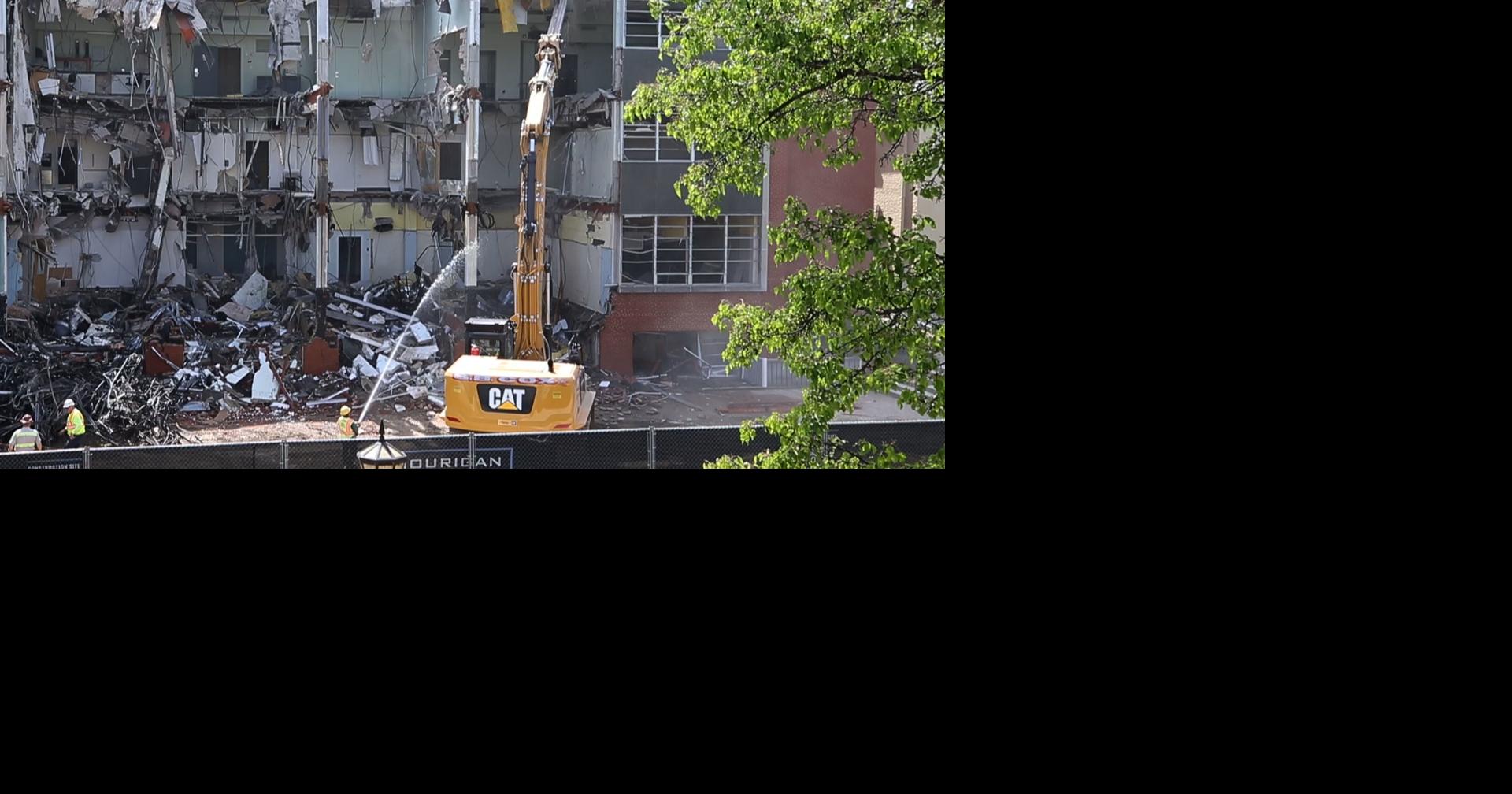 Iconic VCU Franklin Street Gym Demolition