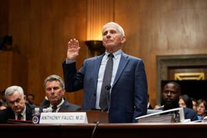 Former NIAID director Anthony Fauci appears before U.S. Senate panel under subpoena about his role in the national response to the COVID-19 pandemic, in Washington