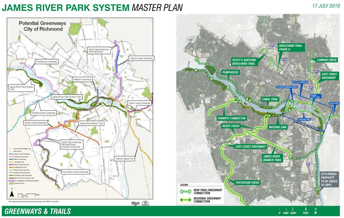 James River Park System unveils master plan, emphasizes park access and