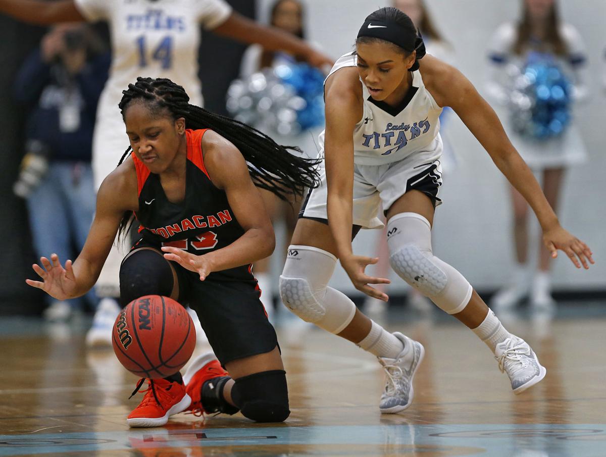 Jordan Hodges Banks In Late 3 Pointer To Propel No 7 Monacan Past