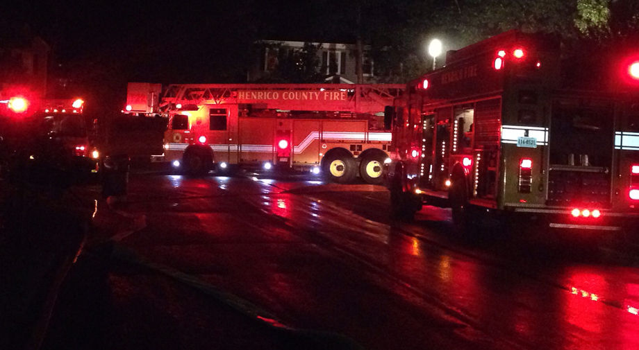 Lightning strikes causes fire at Henrico home