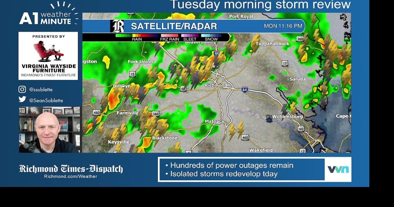 Storm Review: Meteorologist Sean Sublette highlights storm damage
