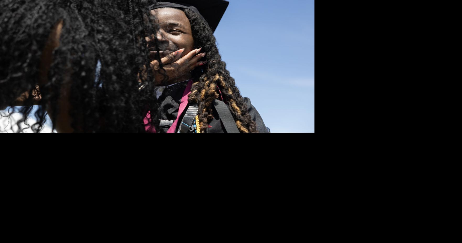 Virginia Union student walks at graduation months after being paralyzed