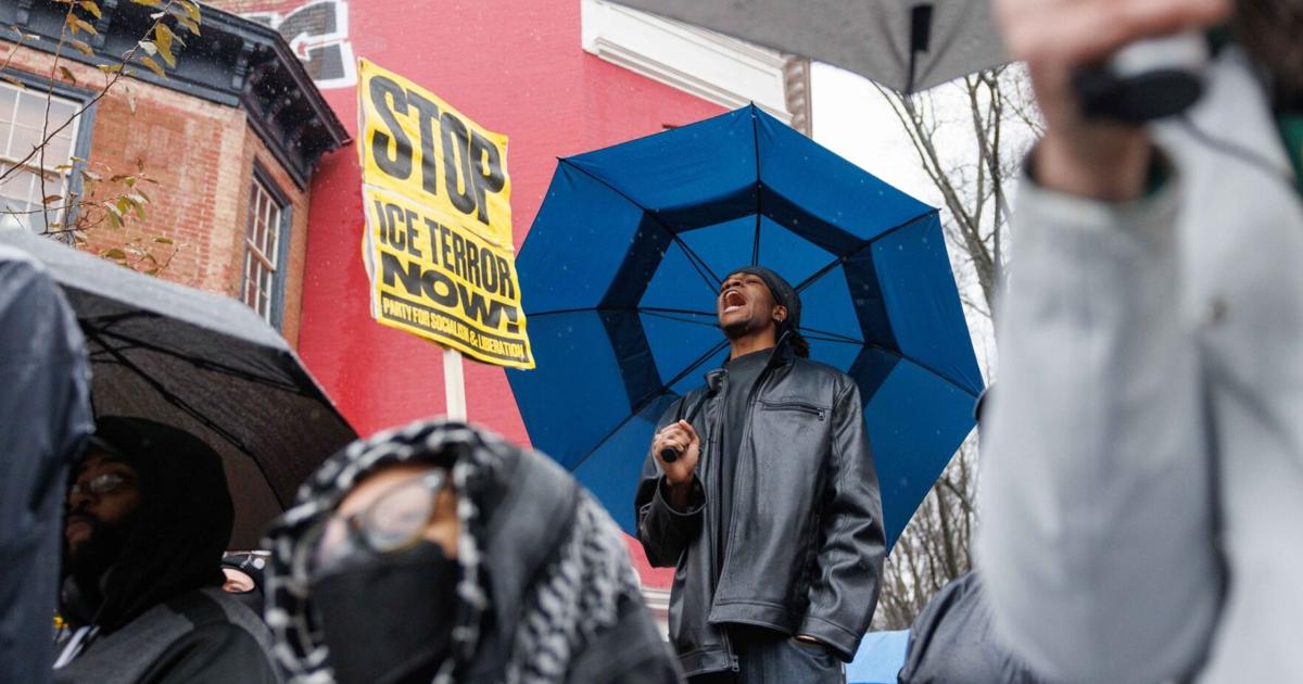 Photos: Hundreds in Richmond protest ICE shooting of Renee Good