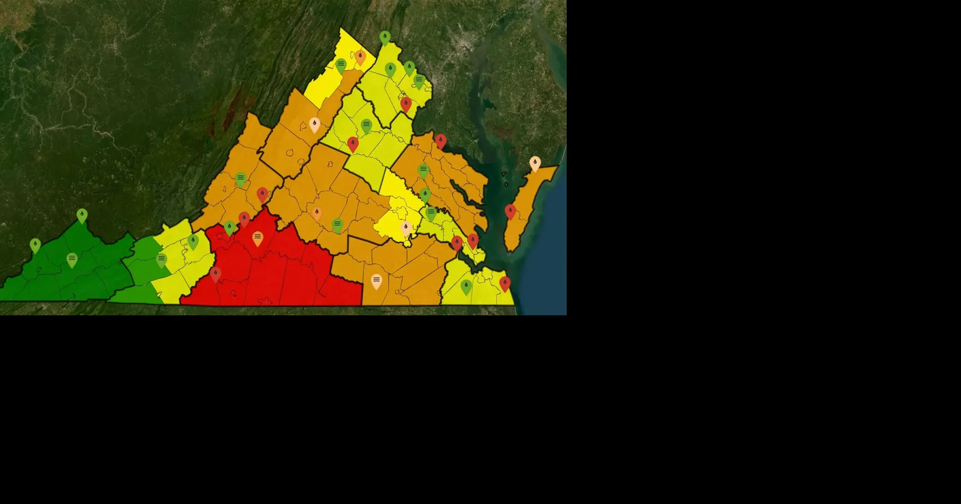 Southside Va. drought shows few signs of budging Oct 27, 2026
