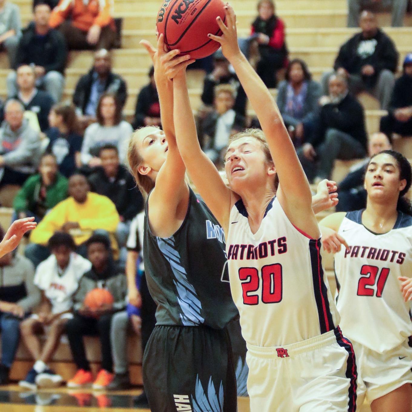 Patriots Hawks Split Basketball Doubleheader Mechanicsville