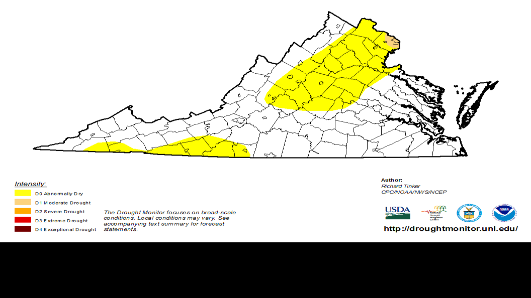 Drought improves in Virginia and across the country Weather