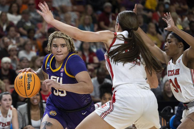 NCAA LSU Utah Basketball
