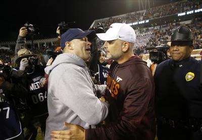 Virginia vs. Virginia Tech in football for the Commonwealth Cup