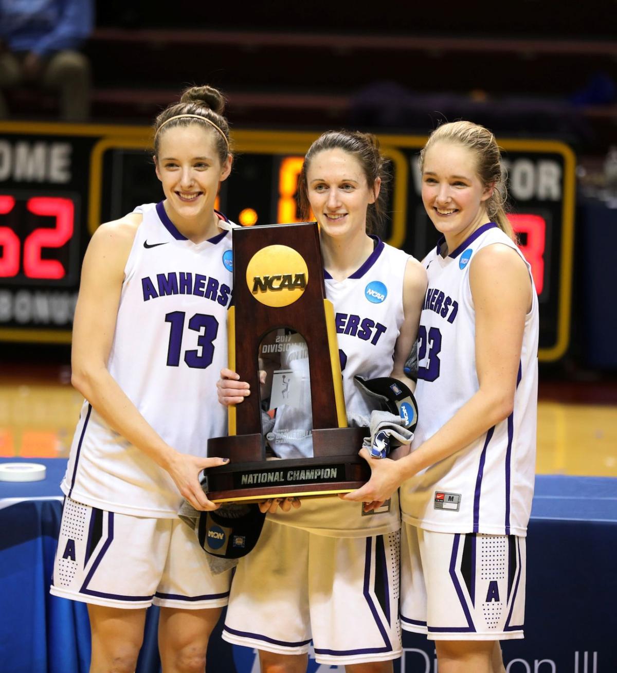 On Top Of The World Doswell Twins Carry Amherst To The Pinnacle