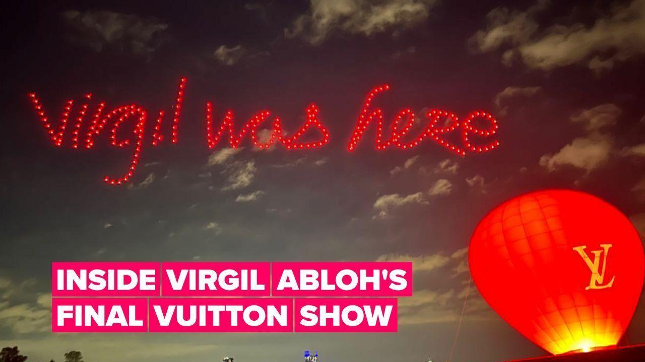 Watch Virgil Abloh's final Louis Vuitton runway show, scored by