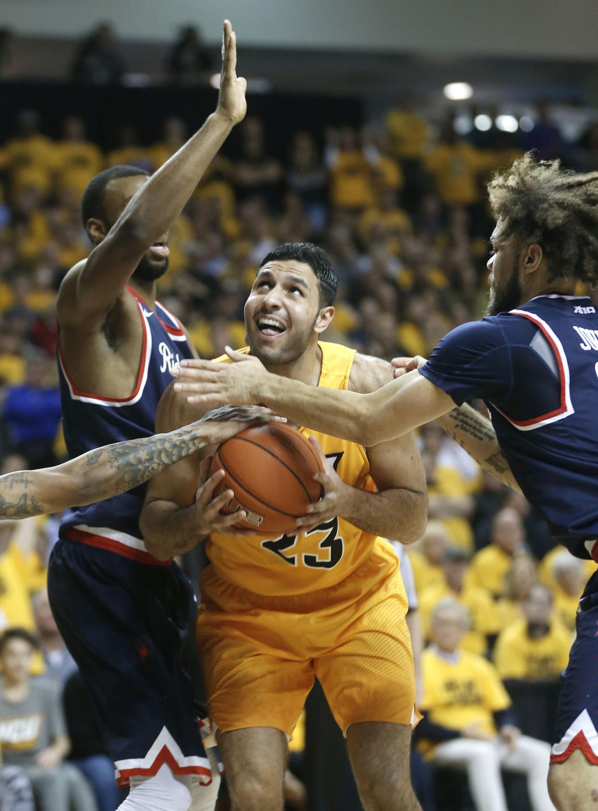 Vcu Lands Forward Lewis Djonkam Forward Ahmed Hamdy Guard