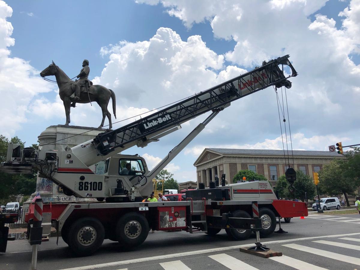 'A lot of positive happiness' Removal of Stonewall Jackson statue
