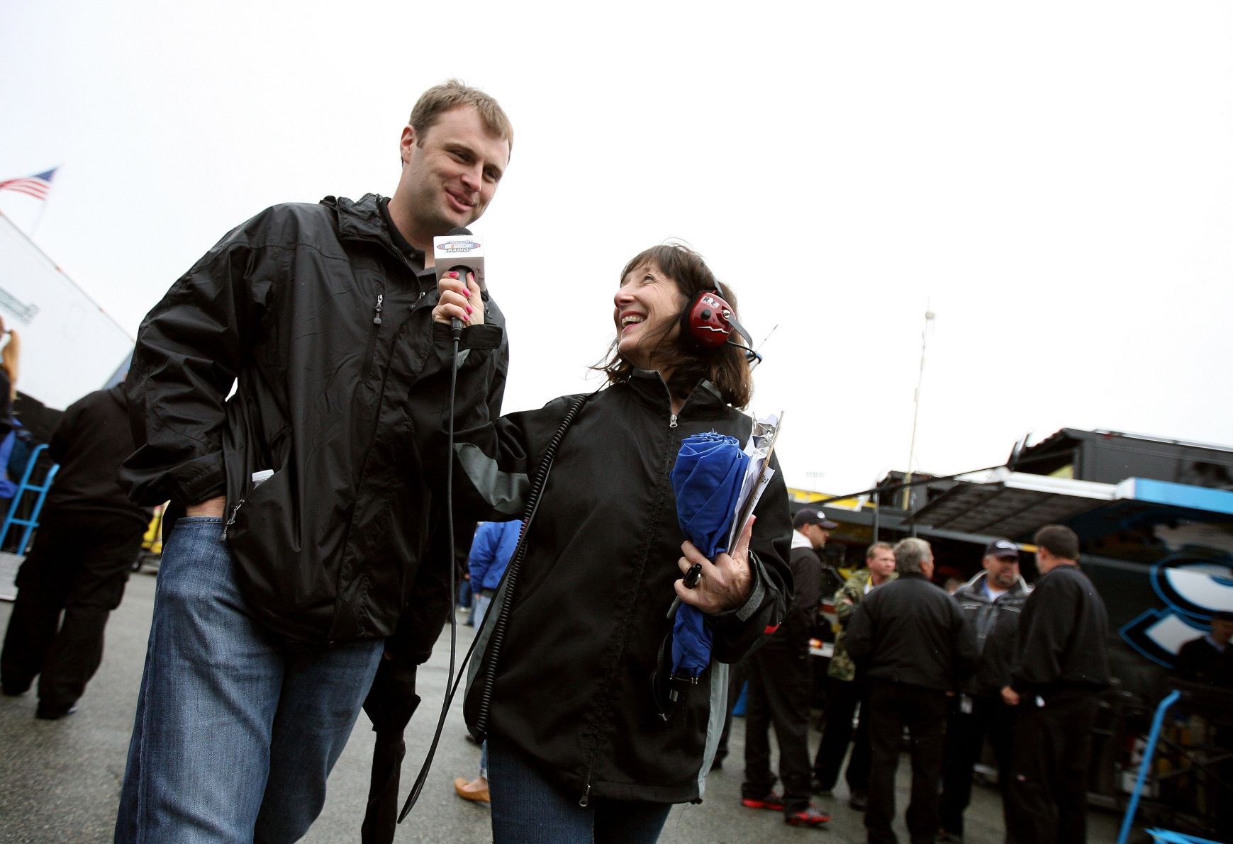 Tireless NASCAR Radio Reporter 'Claire B' Always Gets The Story | Auto ...