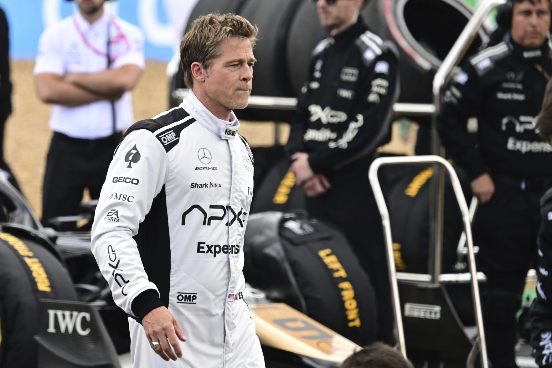 Brad Pitt at Rolex 24 to film scenes for Formula One movie