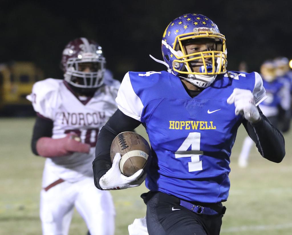 I C Norcom Stuffs Hopewell Ends The Blue Devils Hope Of