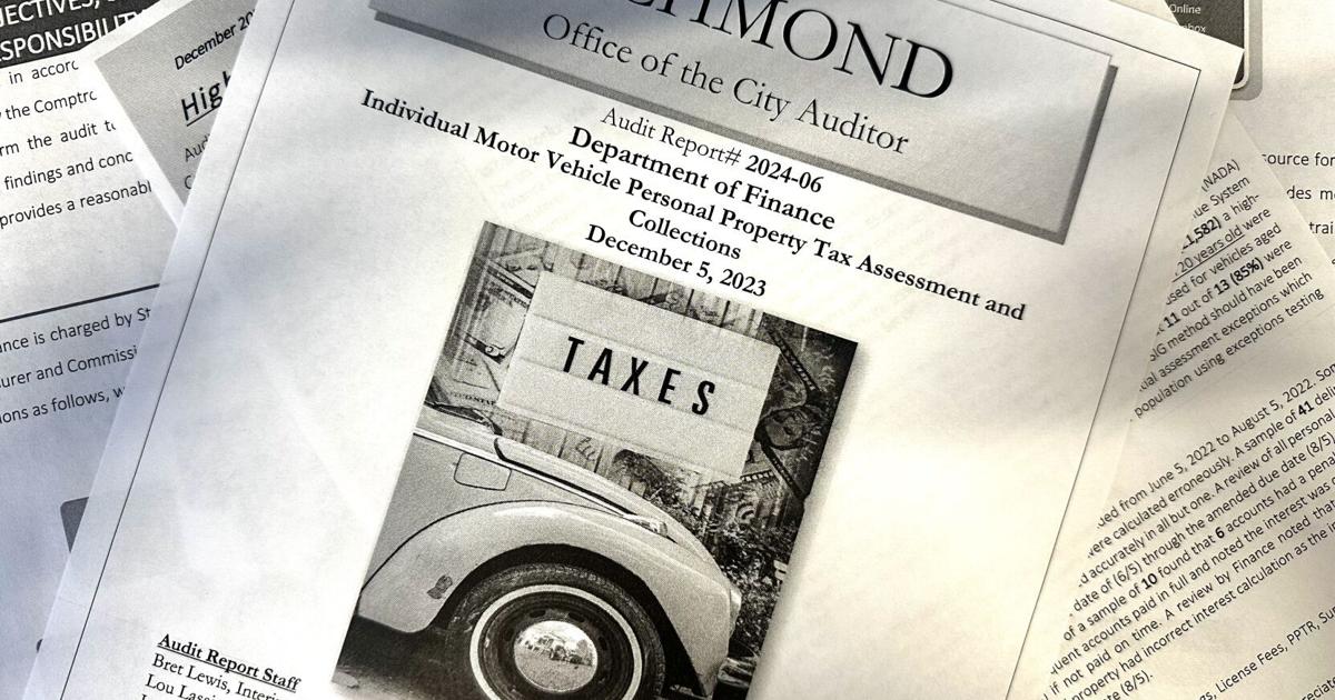 Audit finds Richmond incorrectly charged property taxes