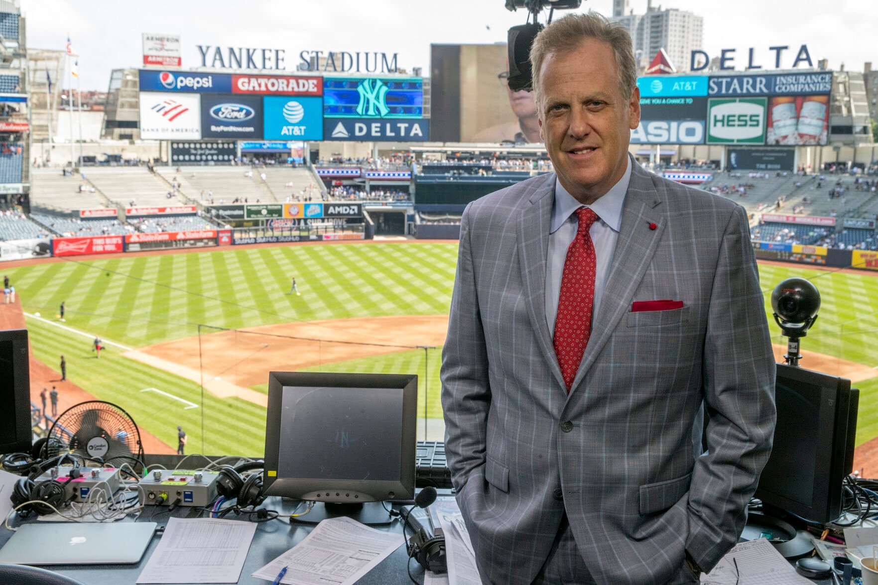 MLB broadcasters adapting to faster pace under new rules