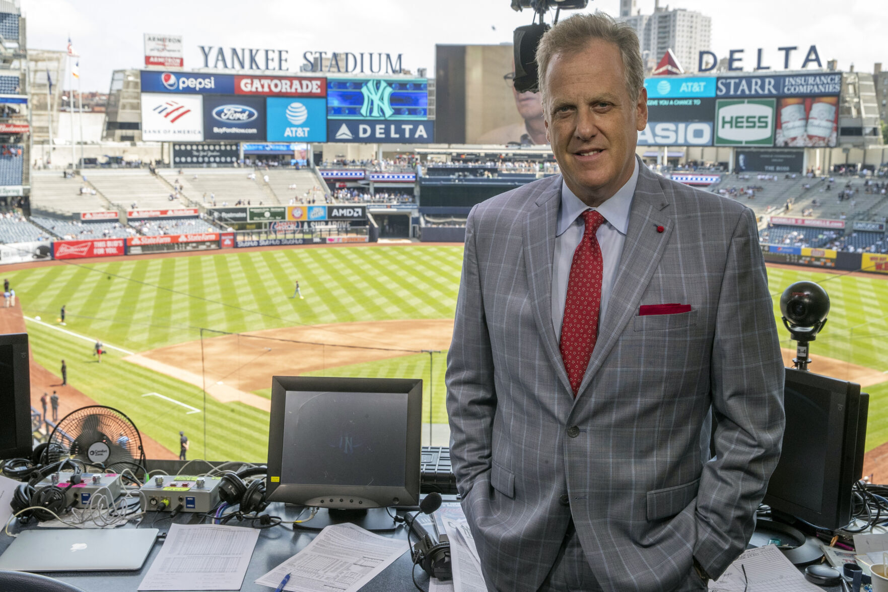 MLB broadcasters adapting to faster pace under new rules