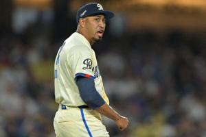 BASEBALL-MLB-LAD-SF/