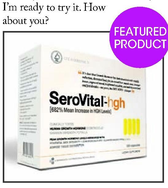 Dr Oz Says A Recent Study On Serovital Hgh Showed Patients