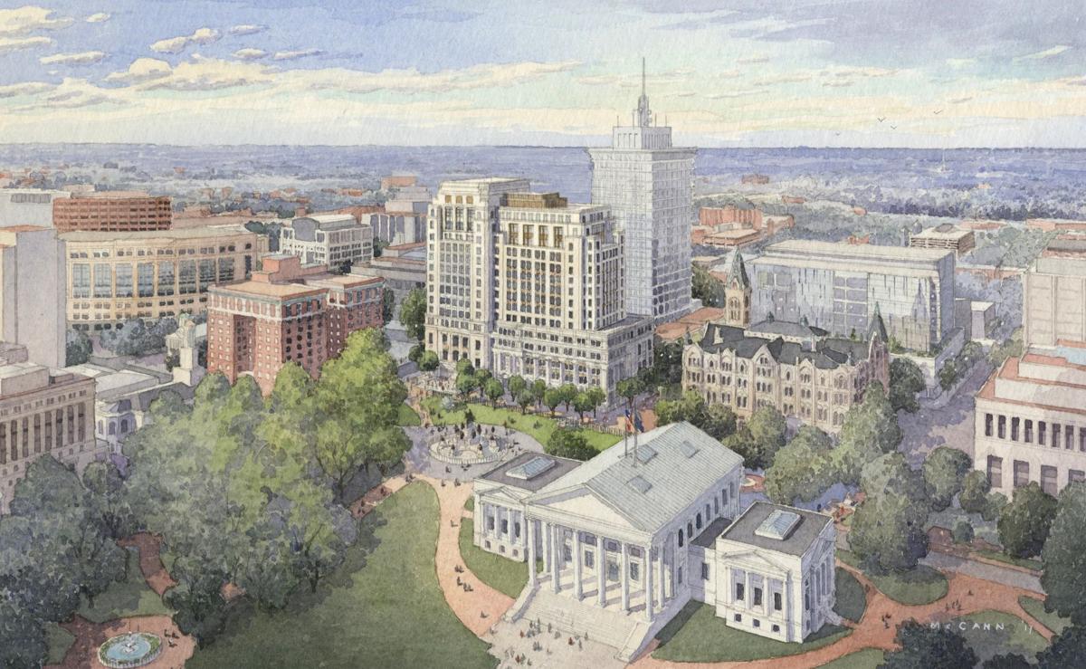 Virginia proposes design for new 15story General Assembly Building
