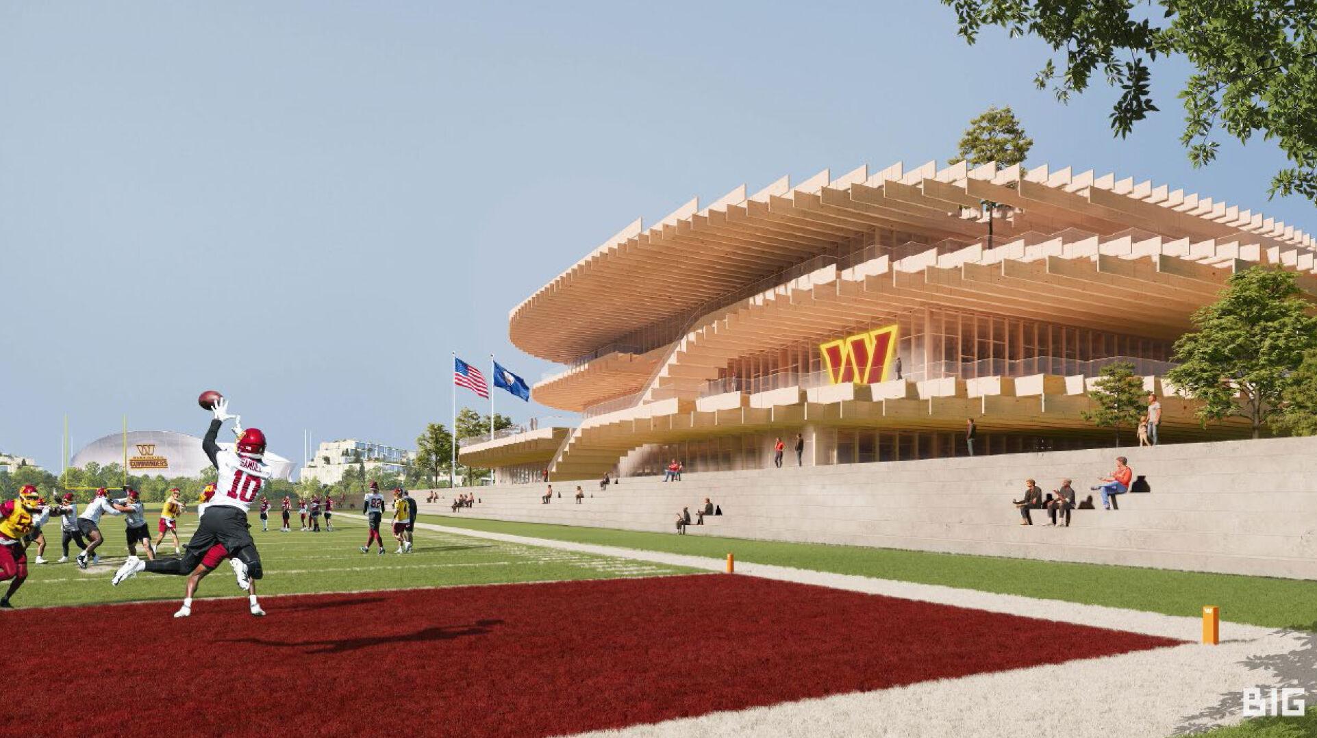PHOTOS Renderings of proposed new stadium for the Washington Commanders