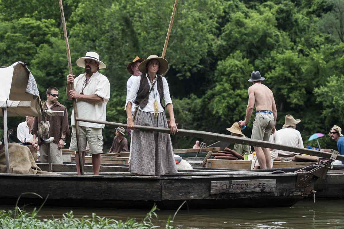 James River Batteau Festival launches a trip downriver and back in
