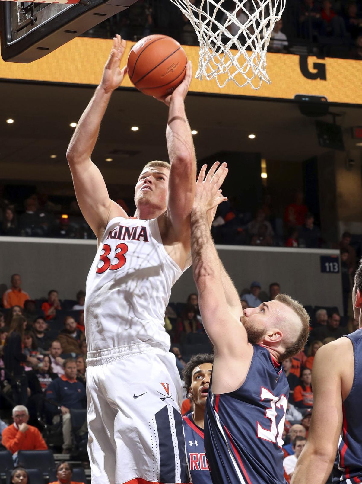 College basketball: Salt helps power No. 13 Virginia past Robert Morris