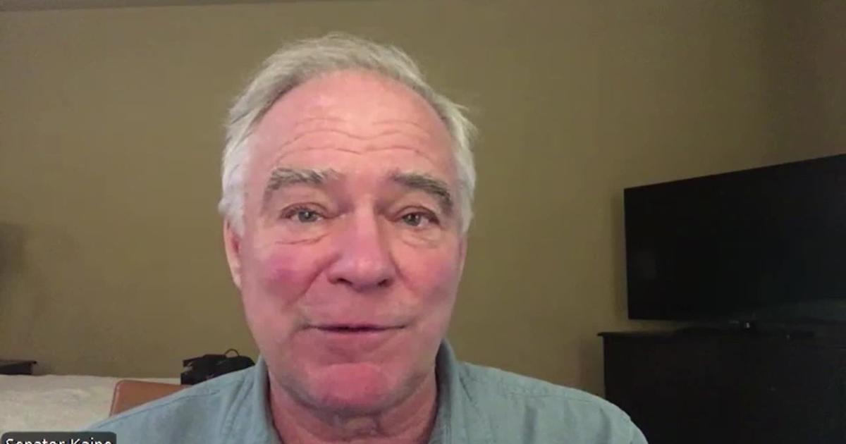 Politics at the border: Kaine backs Biden, faults GOP for blocking ...