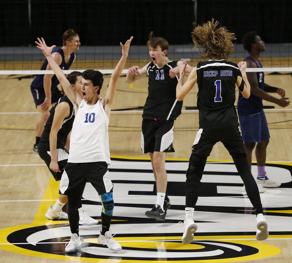 Deep Run Downs Indian River Captures Class 5 Boys Volleyball