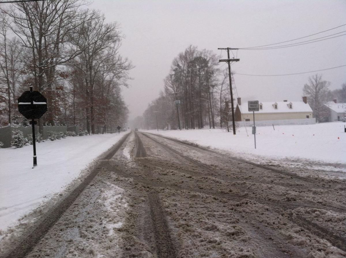 Gallery Snow hits Richmond Weather