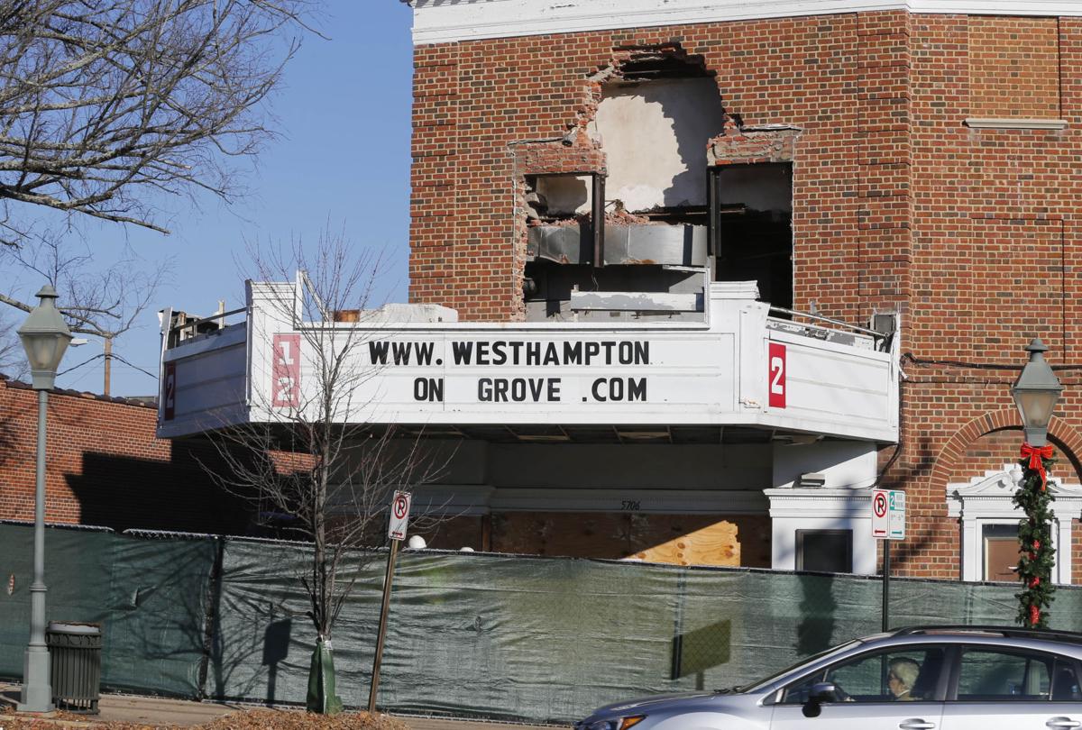 Westhampton Theater Building Being Demolished Now To Make Way For