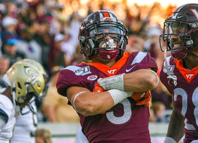 Virginia Tech's Caleb Farley becomes the first major college